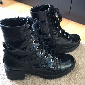 Steve Madden Patent Leather Bootie